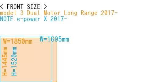 #model 3 Dual Motor Long Range 2017- + NOTE e-power X 2017-